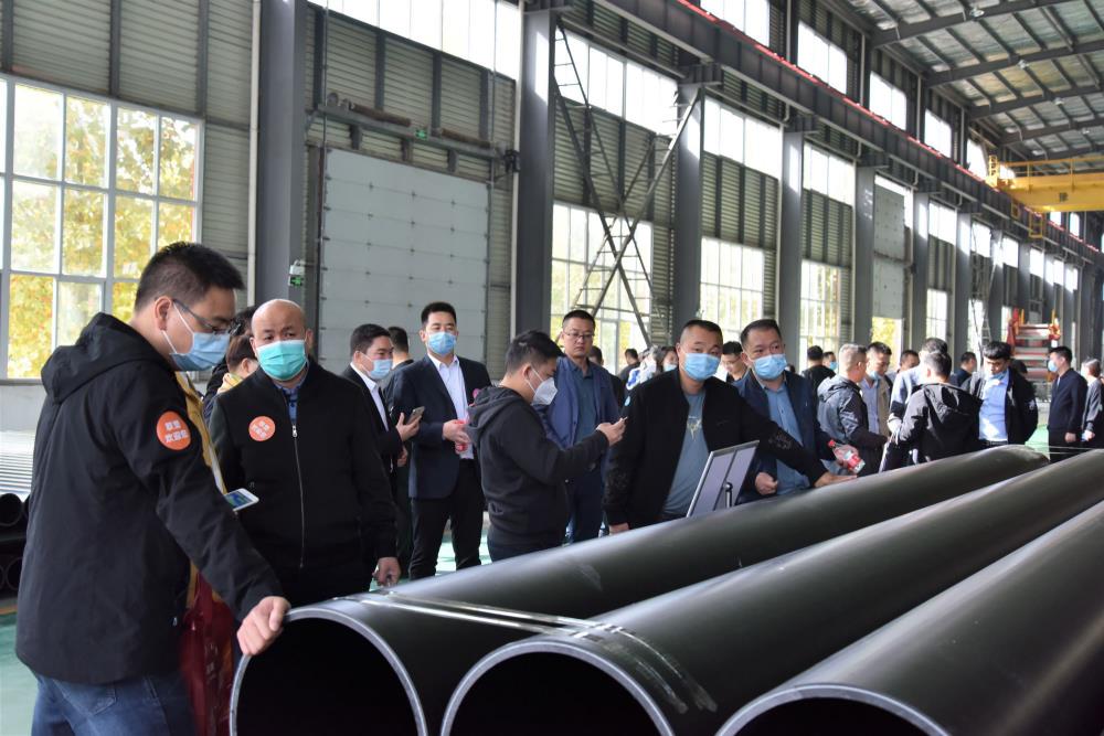 經銷商走進聯塑河北邢臺生產基地