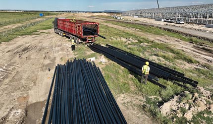 管道賦能烏蘭察布標準化養(yǎng)殖基地建設(shè)